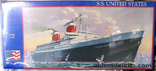 Glencoe 1/400 SS United States Ocean Liner, 09301 plastic model kit
